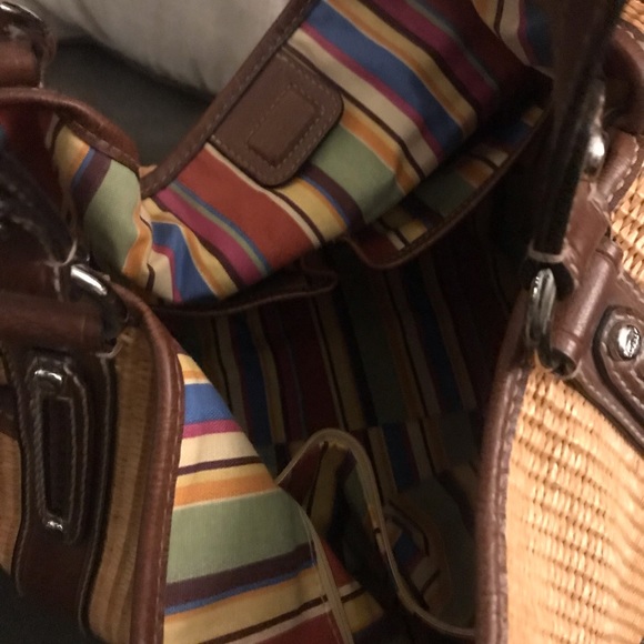 Fossil straw purse - Picture 3 of 3